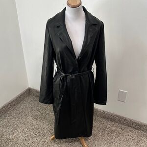Noisy may Black Trench Coat